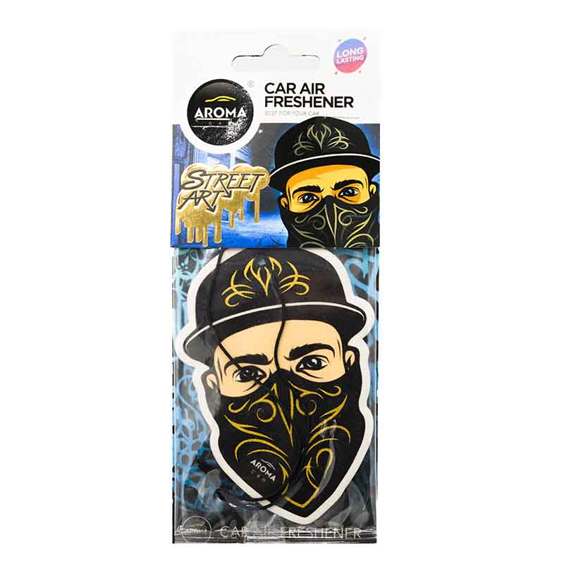 Ароматизатор воздуха Aroma Car Gar Cellulose Street art - Mask (арт. 83268) Ароматизатор воздуха Aroma Car Gar Cellulose Street art - Mask (арт. 83268)