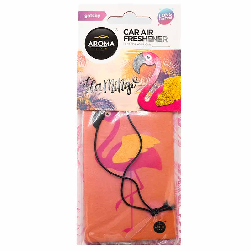 Ароматизатор Aroma Car Cellulose Animals - Flamingo Gatsby Ароматизатор Aroma Car Cellulose Animals - Flamingo Gatsby