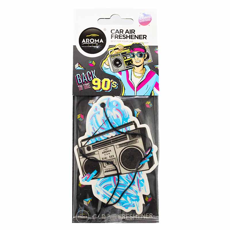 Ароматизатор Aroma Car Cellulose Back To 90 & 70 - Boom Box Ароматизатор Aroma Car Cellulose Back To 90 & 70 - Boom Box