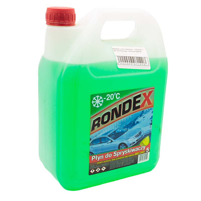 Омыватель стекла зимний RONDEX -20 5л зеленый Дыня Омыватель стекла зимний RONDEX -20 5л зеленый Дыня