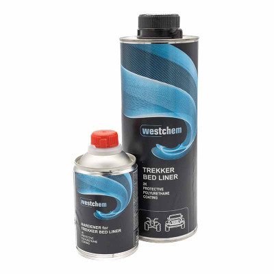 Защитное покрытие Westchem TREKKER BED LINER черный 790г + отвердитель 210 г