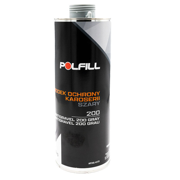 Антигравийное покрытие Polfill 200, серое 1кг