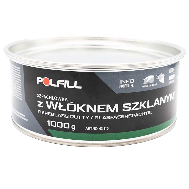 Шпаклевка со стекловолокном Polfill с отв.1,0 кг