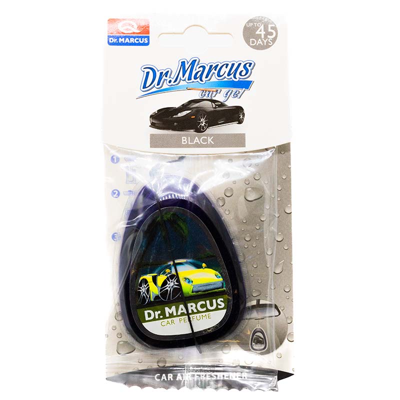 Ароматизатор Dr.Marcus Car Gel Black (черный) 10 мл гель на зеркало Ароматизатор Dr.Marcus Car Gel Black (черный) 10 мл гель на зеркало