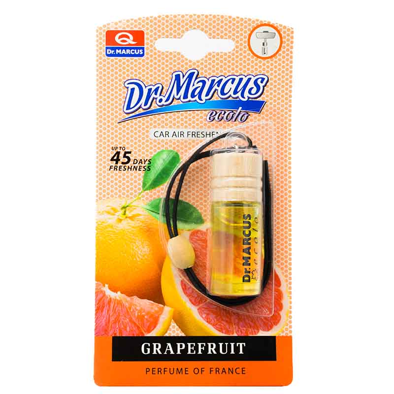Ароматизатор Dr. Marcus Ecolo Grapefruit (Грейпфрут) 4,5 мл флакон на дзеркало Ароматизатор Dr. Marcus Ecolo Grapefruit (Грейпфрут) 4,5 мл флакон на дзеркало