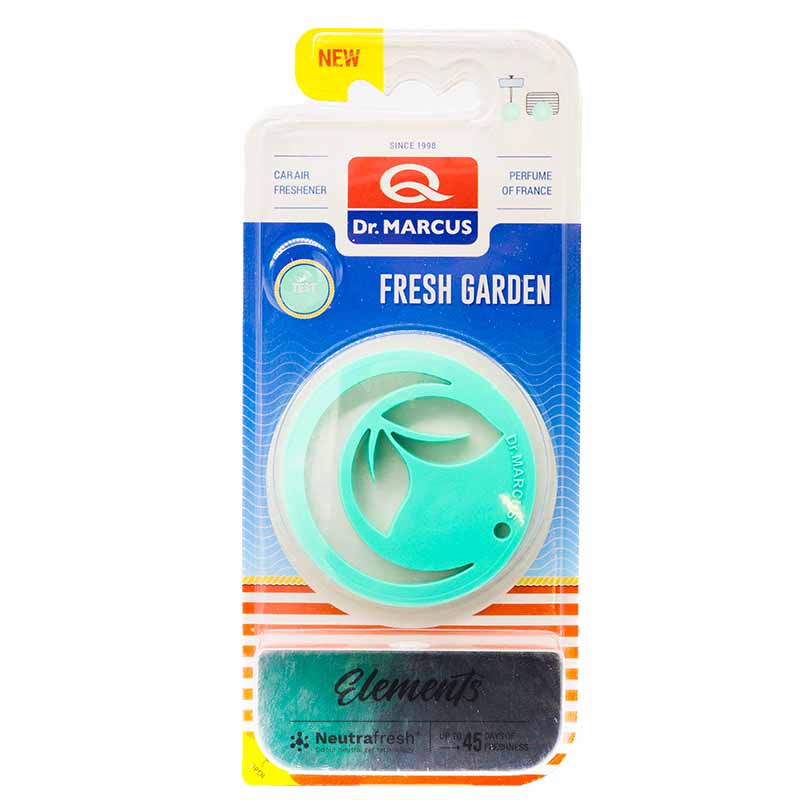 Ароматизатор Dr.Marcus Elements Fresh Garden (Свежий Сад) подвесной Ароматизатор Dr.Marcus Elements Fresh Garden (Свежий Сад) подвесной