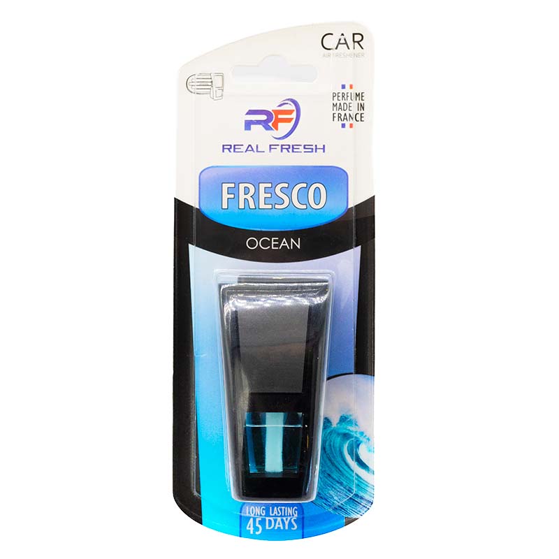 Ароматизатор Real Fresh Fresco Ocean (океан) 8мл динамик с флаконом на дефлектор Ароматизатор Real Fresh Fresco Ocean (океан) 8мл динамик с флаконом на дефлектор