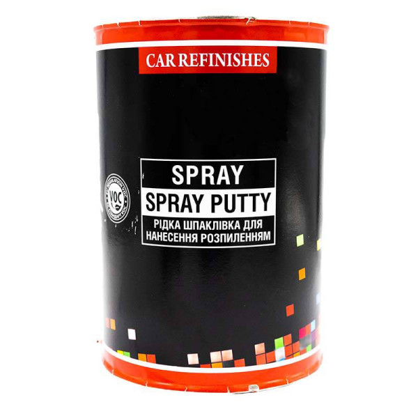 Шпатлевка распылительная CS System SPRAY, серая 1 кг
