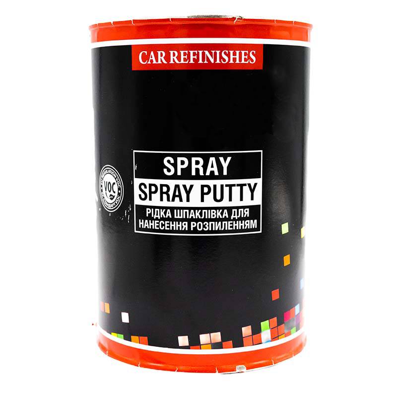 Шпатлевка распылительная CS System SPRAY, серая 1 кг