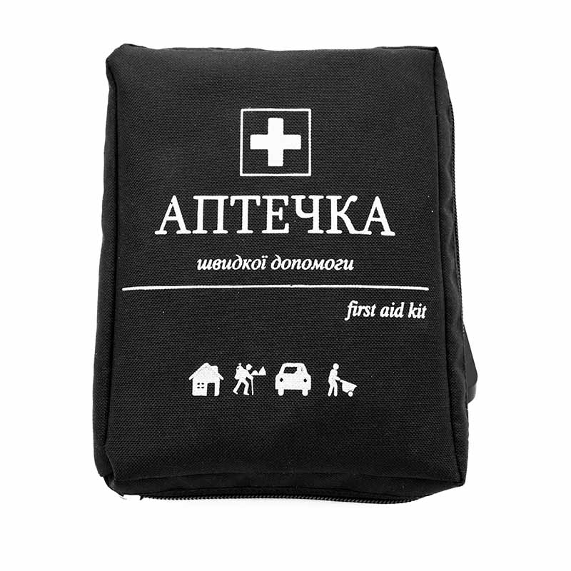 Аптечка медицинская автомобильная АМА-1 в черной сумке Аптечка медицинская автомобильная АМА-1 в черной сумке