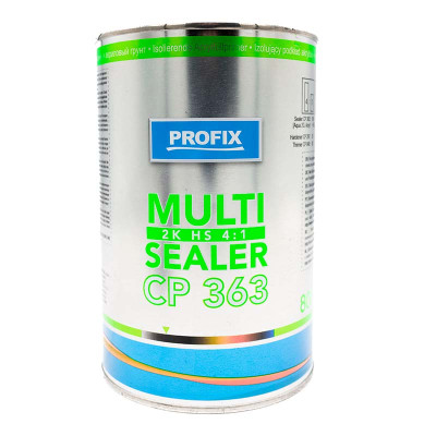 Грунт-изолятор CP 363 Multisealer PROFIX 2K HS 4:1, комплект из отв. прозрачный 0,8л + 0,2л