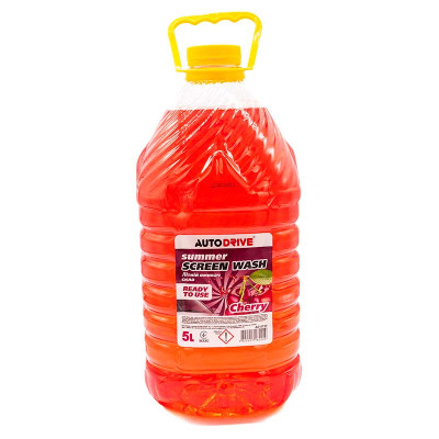 Омыватель стекла летний Auto Drive Summer Screen Wash Cherry PET 5 л (арт. AD0137)