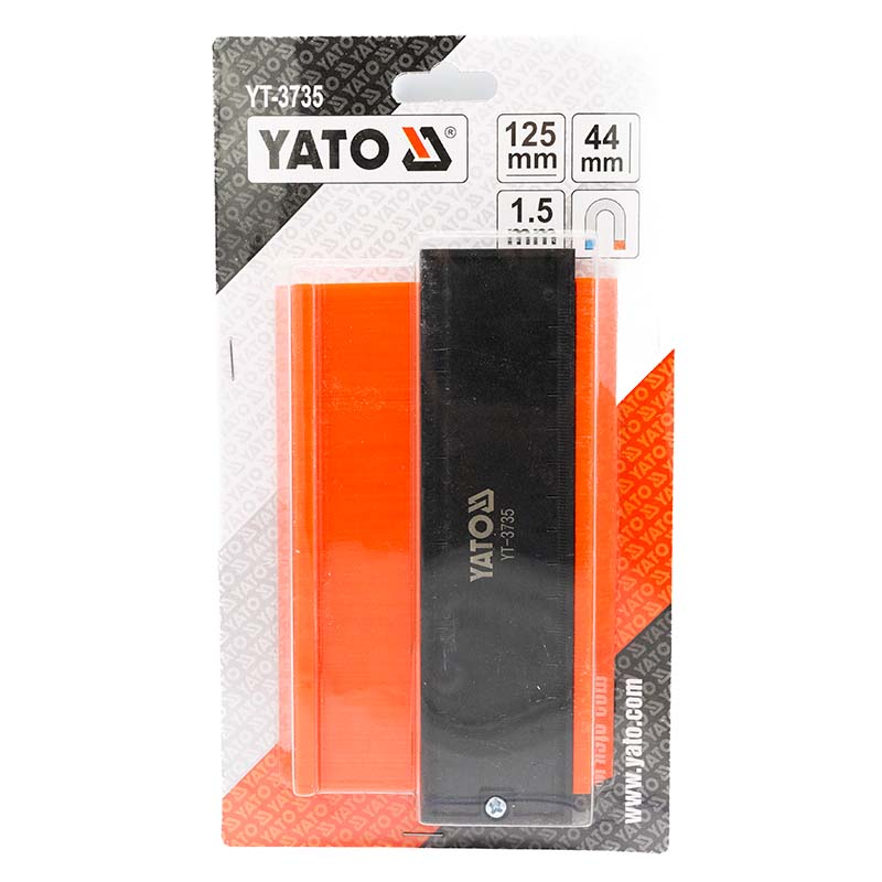 Шаблон профилей 125 мм YATO YT-3735 Шаблон профилей 125 мм YATO YT-3735