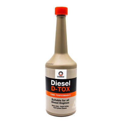 Очиститель дизельной системы DIESEL D-TOX, Comma DDTOX400M, 400мл