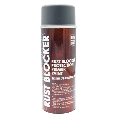 Краска аэрозольная Deco Color 4в1 Rust Blocker RAL 7016 антрацитовая 400мл
