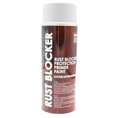 Фарба аерозольна Deco Color 4в1 Rust Blocker RAL 7035 світло-сіра 400мл