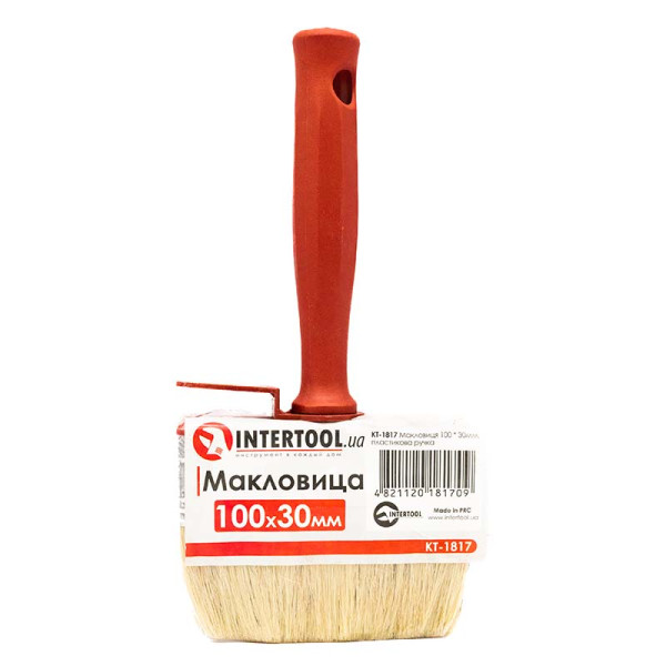 Кисть макловица 100x30мм INTERTOOL KT-1817