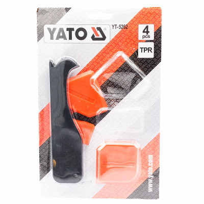 Шпатель для силикона YATO : Набор 4 Ед.(YT-5262)