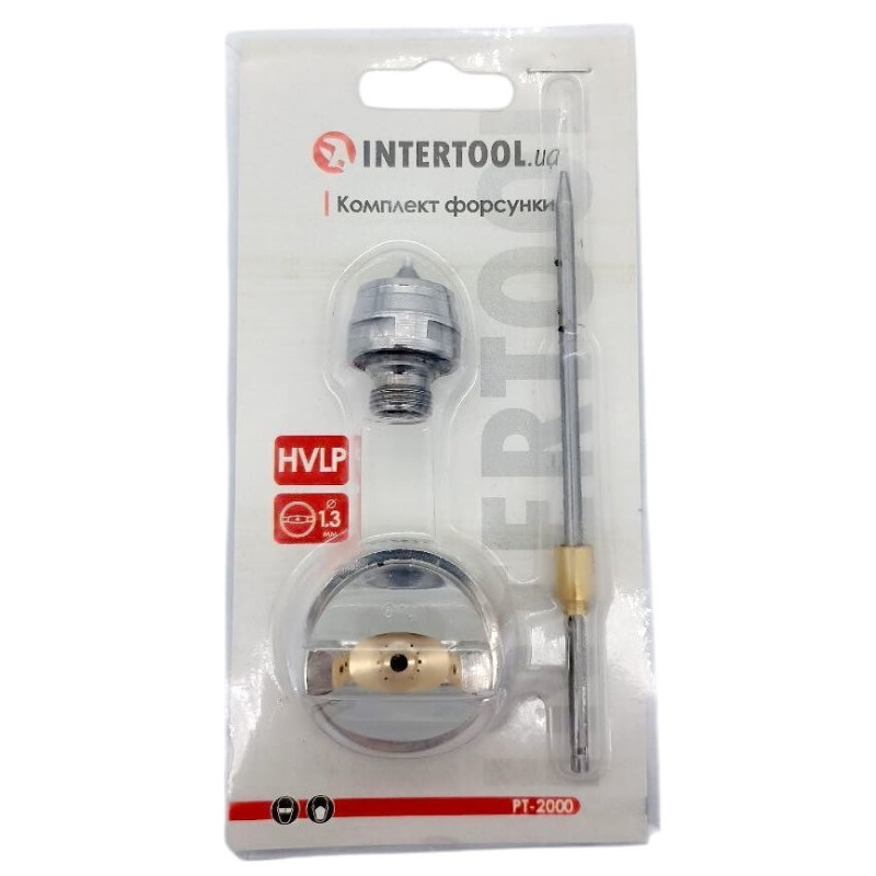 Комплект форсунок INTERTOOL 1.3 мм HVLP PT-2000 (подходит к - см. в описании) Комплект форсунок INTERTOOL 1.3 мм HVLP PT-2000 (подходит к - см. в описании)