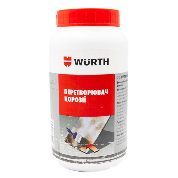 Преобразователь коррозии ржавчины WURTH RUST CONVERTER 1л