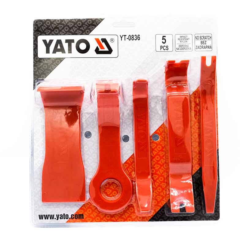 набор для снятия обшивки YATO 5 ед. набор для снятия обшивки YATO 5 ед.