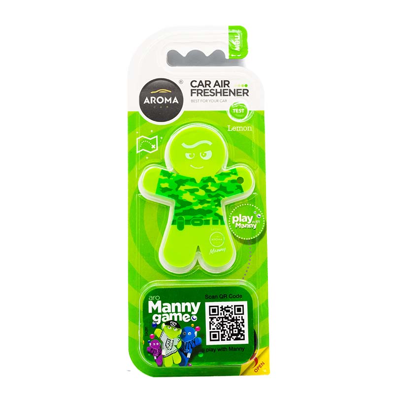 Ароматизатор для авто Aroma Car Manny Lemon 92995 Ароматизатор для авто Aroma Car Manny Lemon 92995