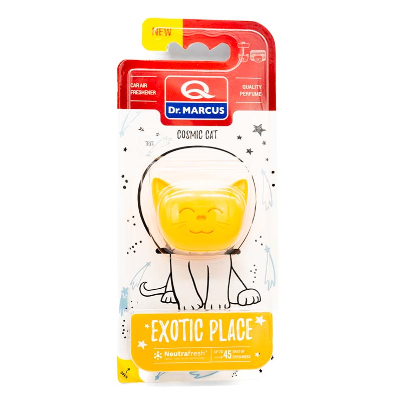 Ароматизатор Dr. Marcus Cosmic Cat Exotic Place (Экзотическое Место) Клипсы на дефлектор (992) Ароматизатор Dr. Marcus Cosmic Cat Exotic Place (Экзотическое Место) Клипсы на дефлектор (992)