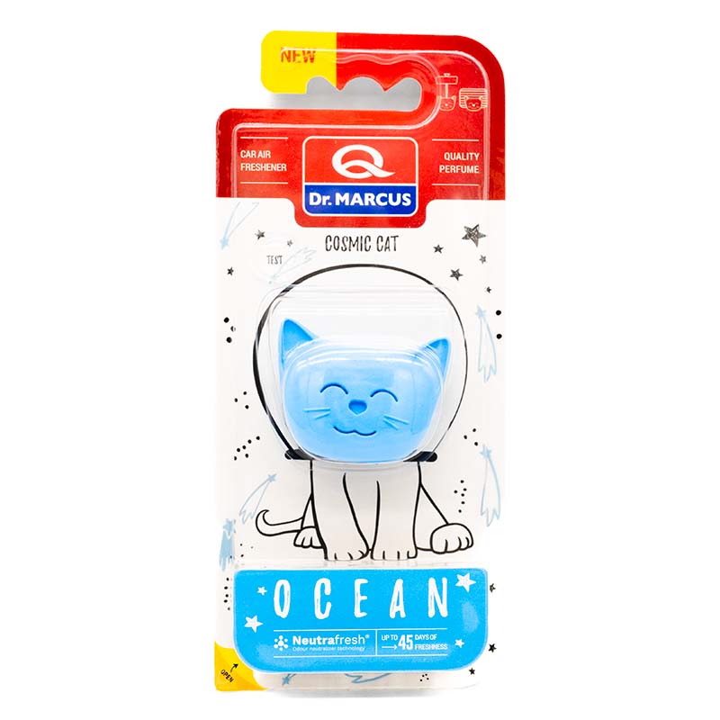 Ароматизатор Dr. Marcus Cosmic Cat Ocean (Океан) кліпси на дефлектор (арт. 947) Ароматизатор Dr. Marcus Cosmic Cat Ocean (Океан) кліпси на дефлектор (арт. 947)