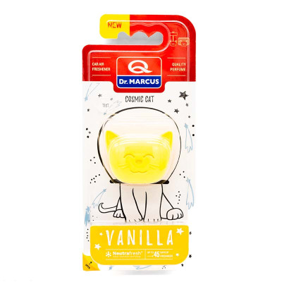 Ароматизатор Dr. Marcus Cosmic Cat Vanilla (Ваниль) клипсы на дефлектор (949)
