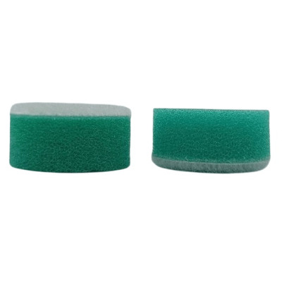 Круг полировальный на липучке MaxShine Green Polishing Pad зеленый D26 (10)