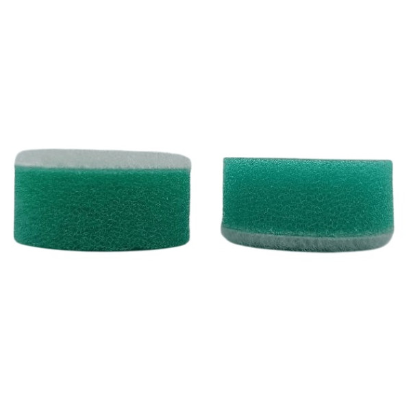 Круг полировальный на липучке MaxShine Green Polishing Pad зеленый D26 (10)