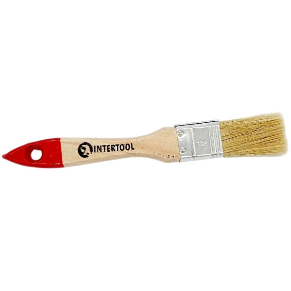 Кисть флейцевая 25мм. INTERTOOL KT-1003