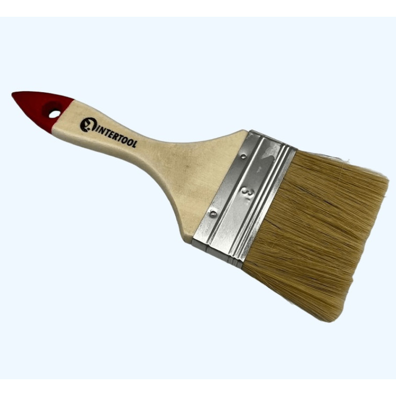 Кисть флейцевая INTERTOOL 76мм. KT-1005