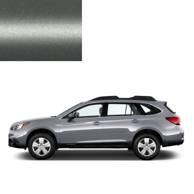 Краска по коду металлик серебристая Titanium Silver 58E для автомобилей Subaru