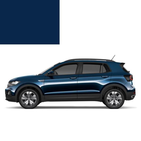 Краска по коду акриловая синяя Indienblau LL5M для автомобилей Volkswagen