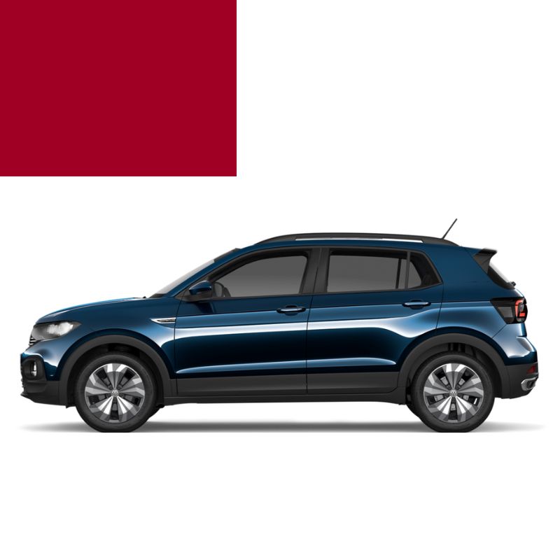 Краска по коду акриловая красная TORNADOROT 9301 для автомобилей Volkswagen Краска по коду акриловая красная TORNADOROT 9301 для автомобилей Volkswagen