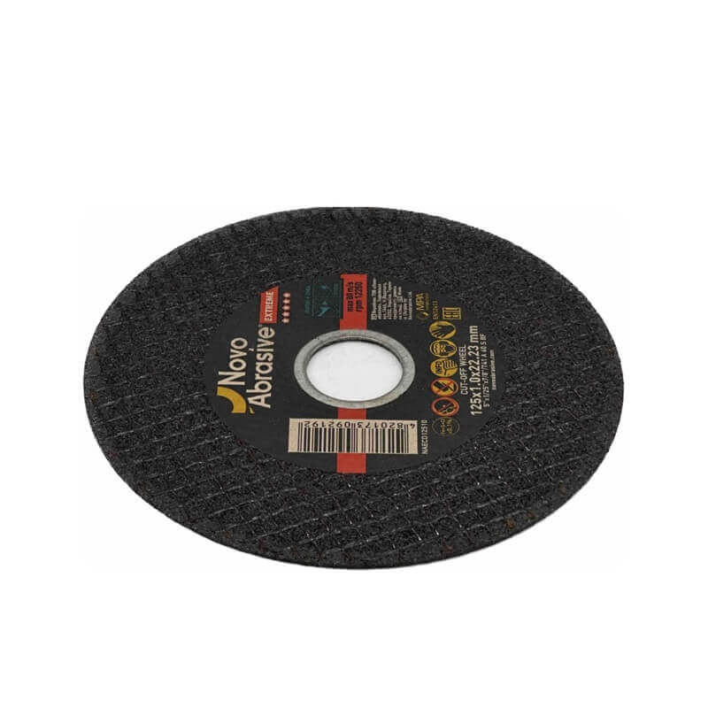 Круг отрезной по металлу NovoAbrasive Extreme 125х1.0мм Круг отрезной по металлу NovoAbrasive Extreme 125х1.0мм