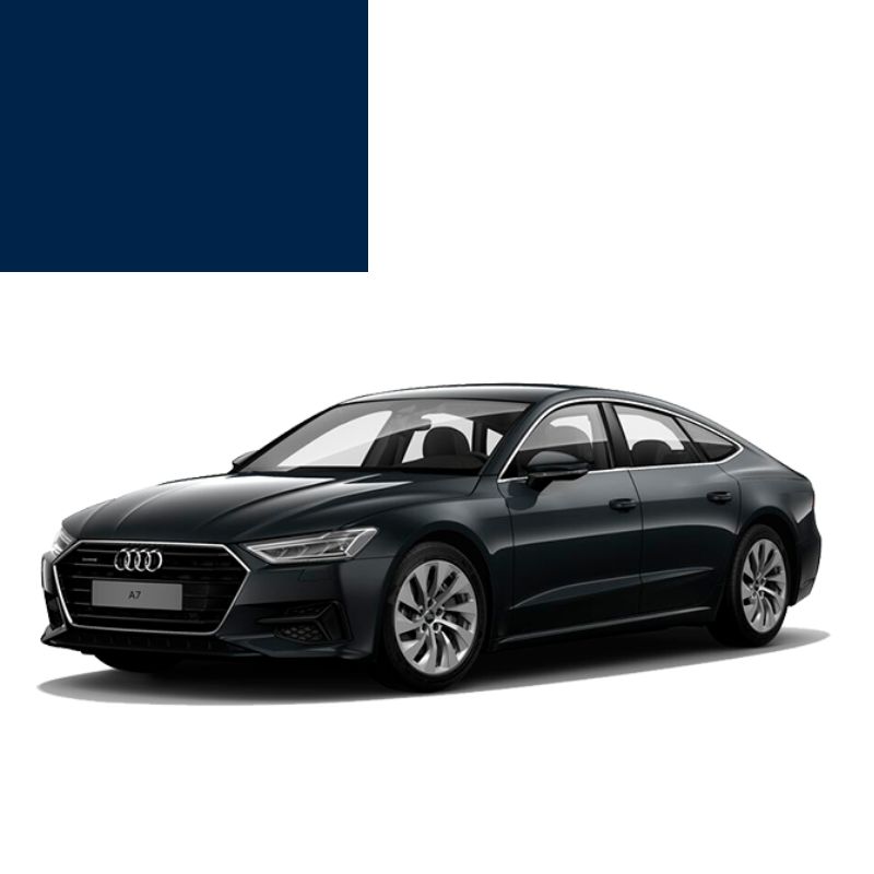 Краска по коду металлик синяя Santorinblau LZ5K для автомобилей Audi Краска по коду металлик синяя Santorinblau LZ5K для автомобилей Audi