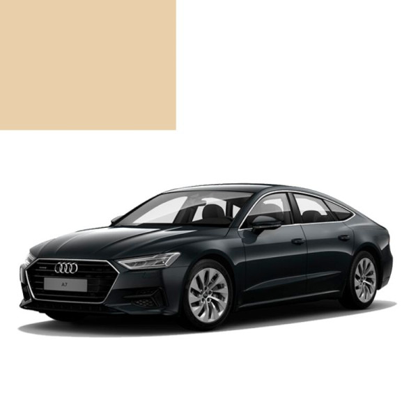 Краска по коду акриловая бежевая Hellelfenbein 9102 для автомобилей Audi