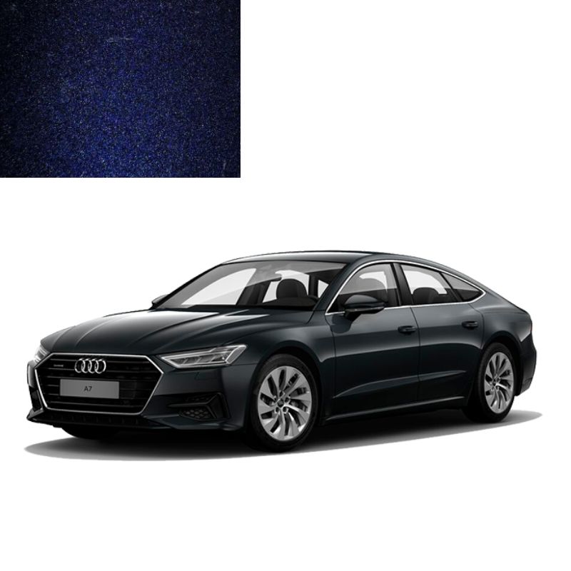 Фарба за кодом металік синя Mingblau LZ5L для автомобілів Audi Фарба за кодом металік синя Mingblau LZ5L для автомобілів Audi