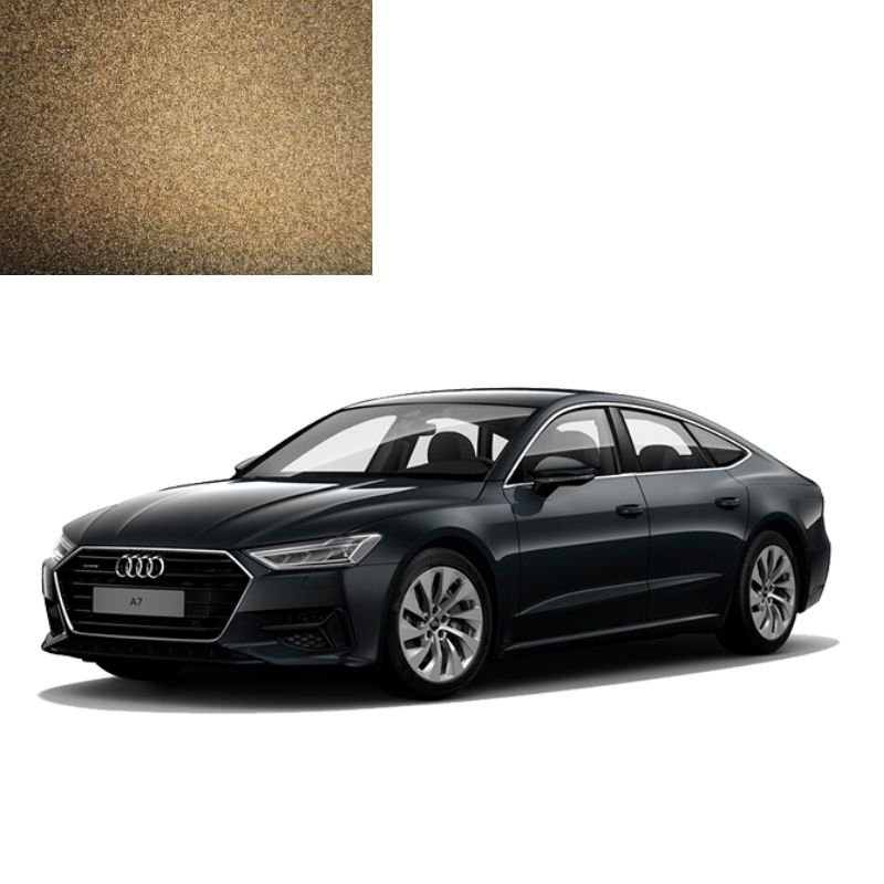 Краска по коду металлик коричневая Caribou Brown 6M для автомобилей Audi Краска по коду металлик коричневая Caribou Brown 6M для автомобилей Audi