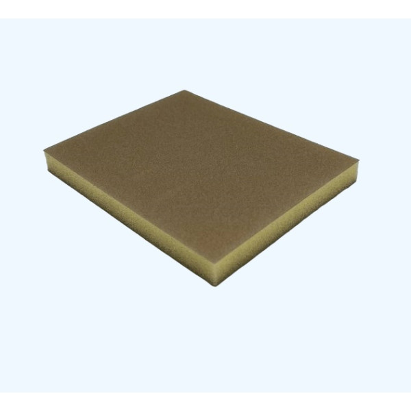 Абразивная губка Doubleflex SOFT PADS BEIGE 123x98x13мм KOVAX MICROFINE (бежевая)