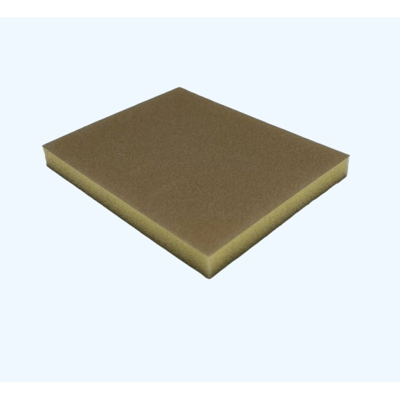 Абразивная губка Doubleflex SOFT PADS BEIGE 123x98x13мм KOVAX MICROFINE (бежевая)