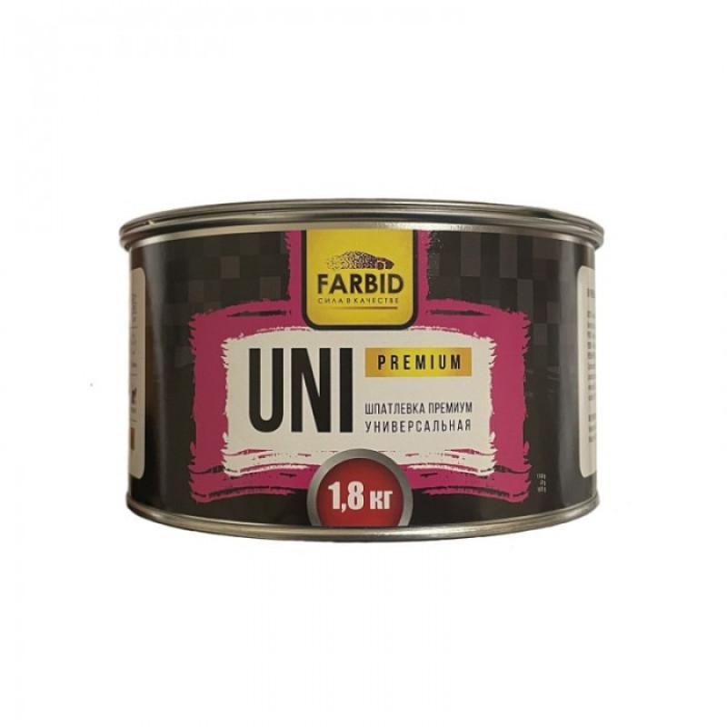 Шпаклевка универсальная FARBID premium Universal plus 1.8кг. Шпаклевка универсальная FARBID premium Universal plus 1.8кг.
