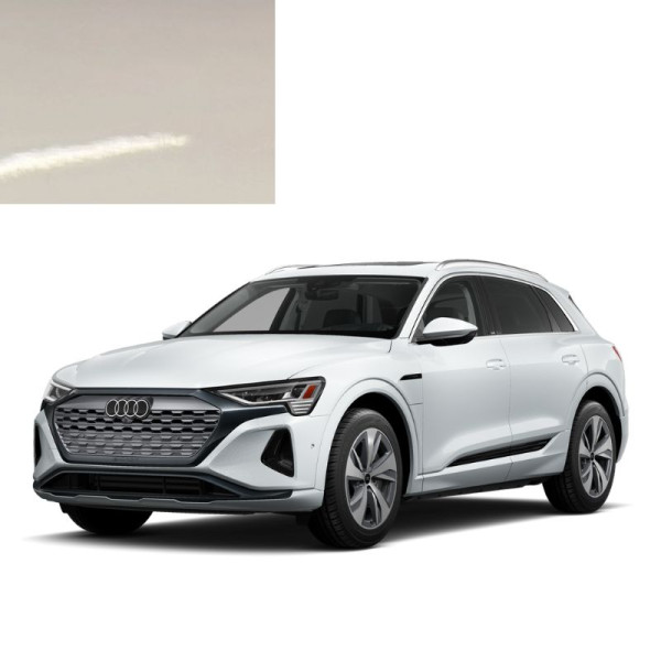 Краска по коду акриловая белая 025 ALPINWEISS для автомобилей Audi