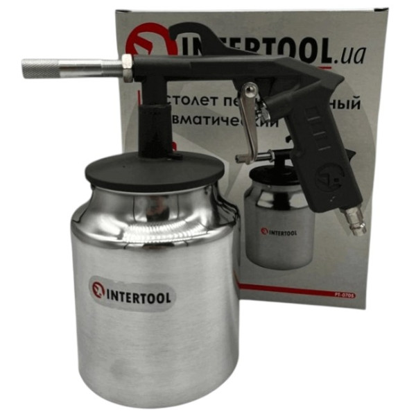 Пистолет пескоструйный пневматический INTERTOOL PT-0705