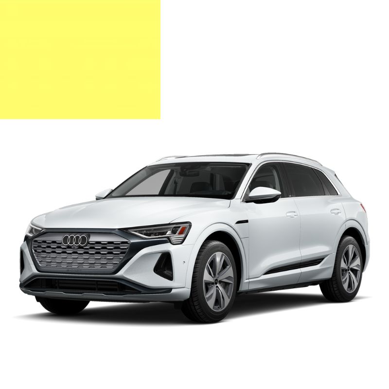 Краска по коду акриловая желтая LJ1A GELB для автомобилей Audi Краска по коду акриловая желтая LJ1A GELB для автомобилей Audi