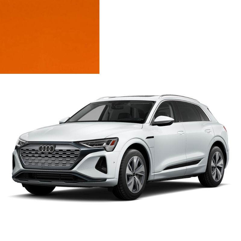 Краска по коду акриловая оранжевая LP2C LEUCHTORANGE для автомобилей Audi Краска по коду акриловая оранжевая LP2C LEUCHTORANGE для автомобилей Audi