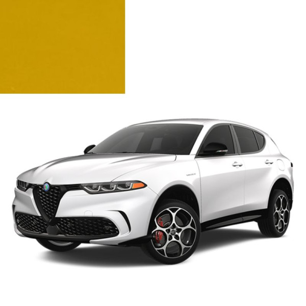 Фарба за кодом акрилова жовта 258A GIALLO GINESTRA для автомобілів Alfa Romeo