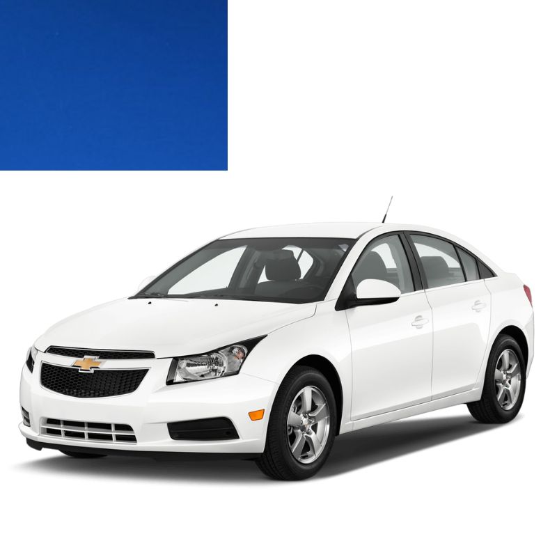 Фарба за кодом акрилова синя 19U JAZZ BLUE для автомобілів Chevrolet
